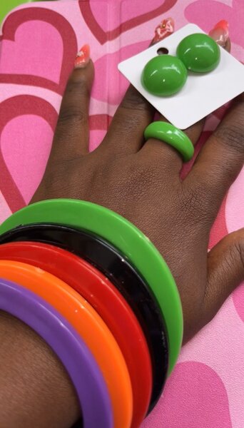 Bracelet tendance coloré femme