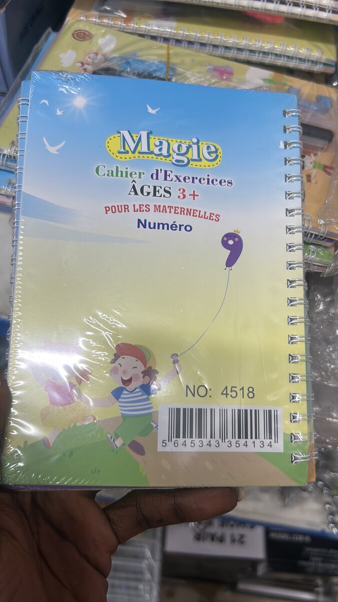 Cahier d'Exercices Magique 3+