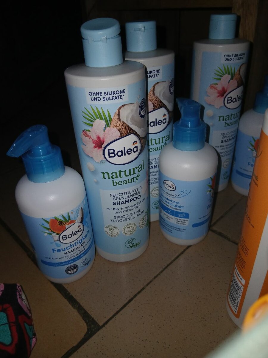 Balea Natural Beauty Shampoo