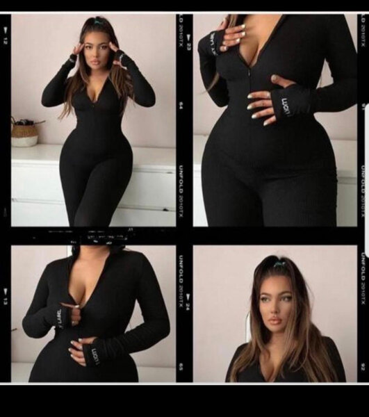 Combinaison moulante femme