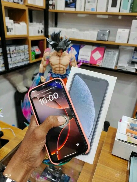 iPhone XR avec coque élégante