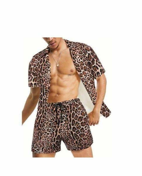 Ensemble Léopard Homme Été