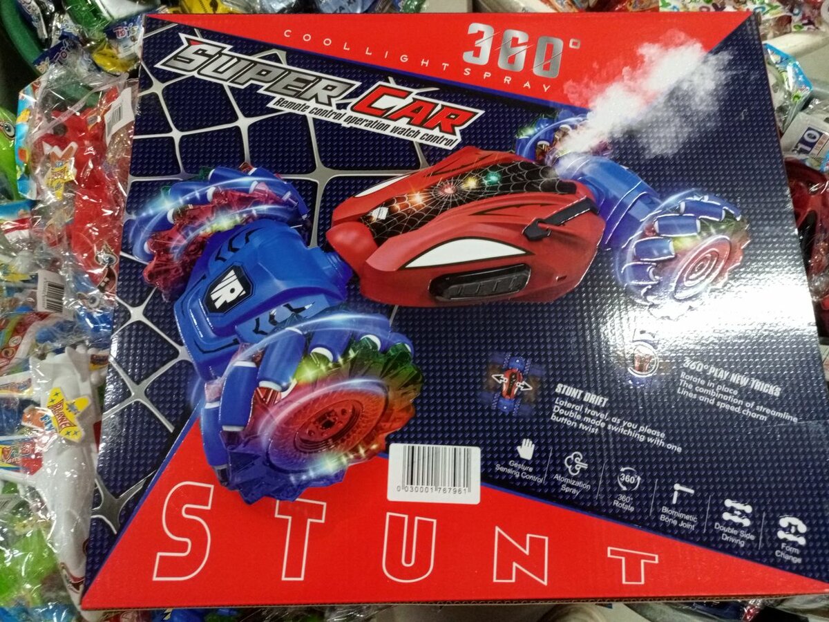 Voiture télécommandée cascade