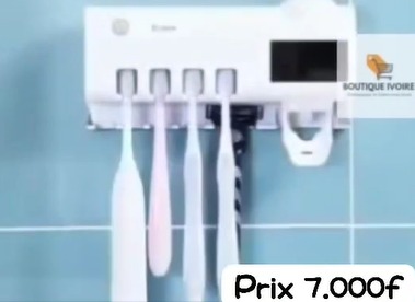 Ce porte-brosse à dents permet de ranger vos brosses à dent en toute sécurité. Etendre votre espace plus propre.