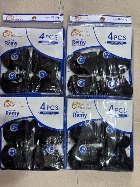 Extensions cheveux Remy 4 PCS