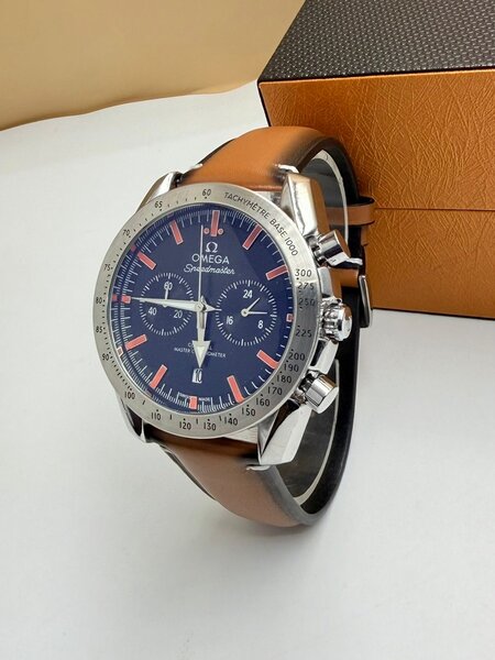 Montre cuir Omega Vintage