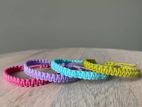 Bracelets Macramé personnalisé