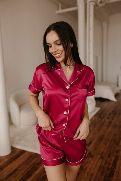 Ensemble pyjama femme luxe