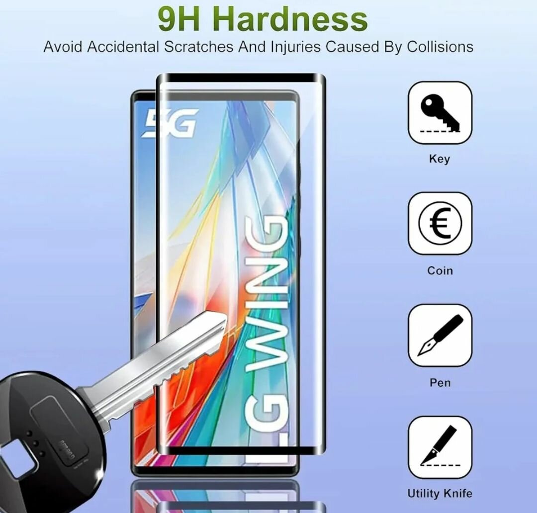 LG wing screen protector