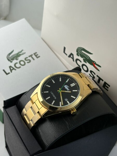 Montre Homme Dorée Lacoste