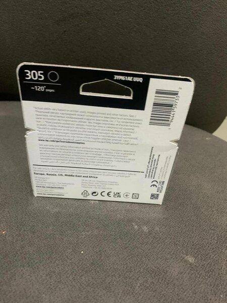 NEW HP 305 DESKJET BLACK INK CARTRIDGE (2710 PRINTER)