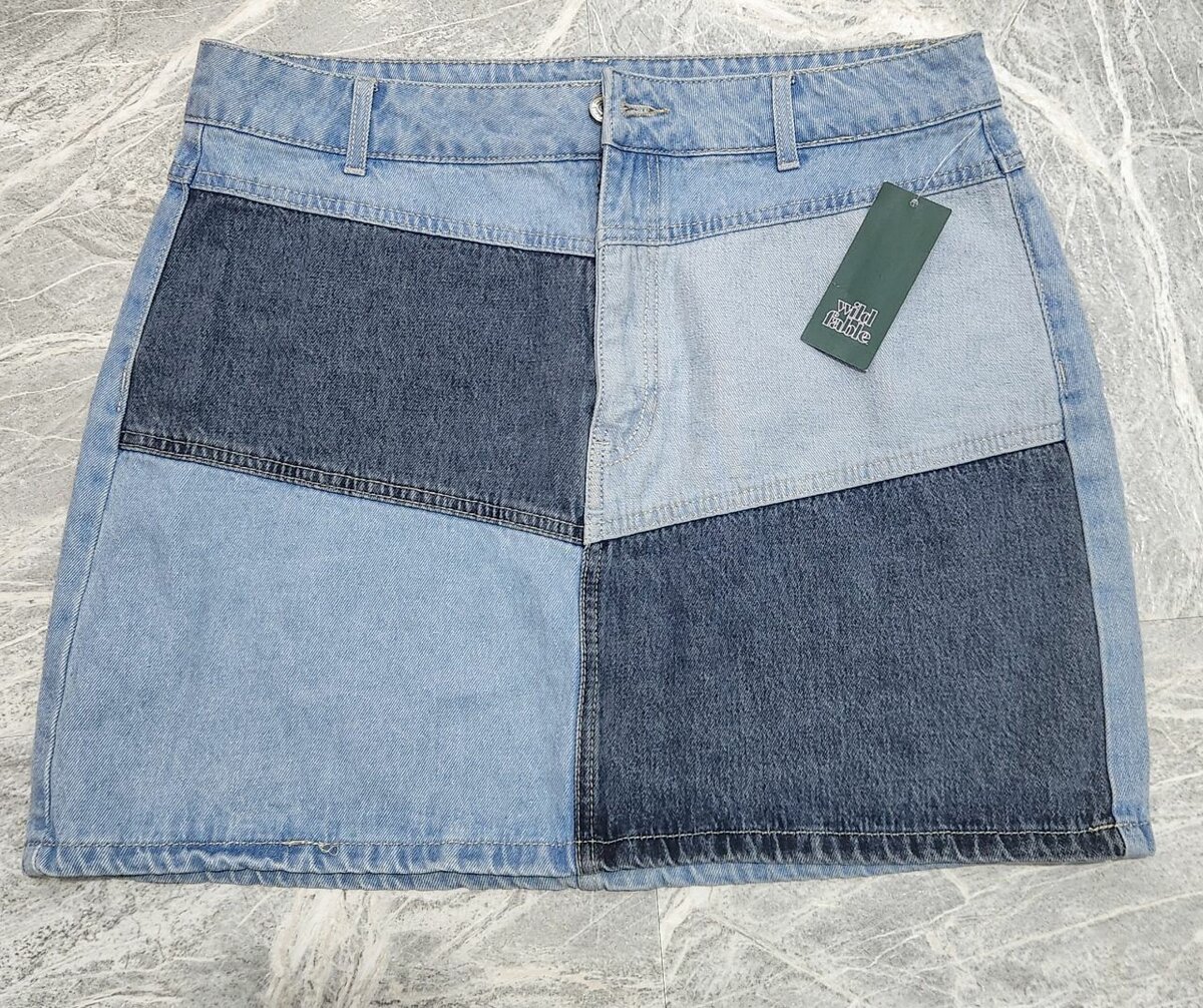Wild Faible Mini Jean Skirt