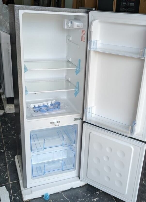 Réfrigérateur combiné inox