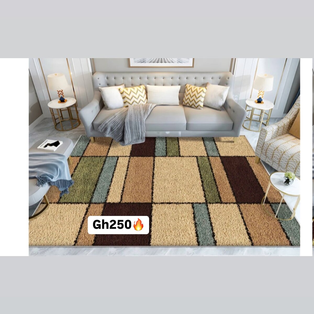 Beautiful and soft carpet for the house