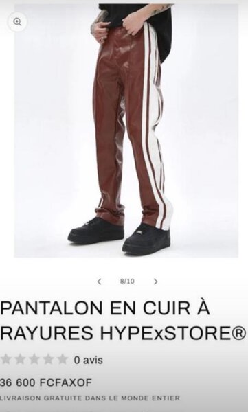 Pantalon flare