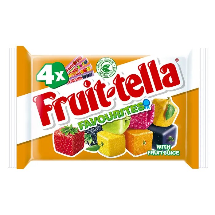 Fruittella & Chewits Chewy Sweets Stick 41g - 4 Pack