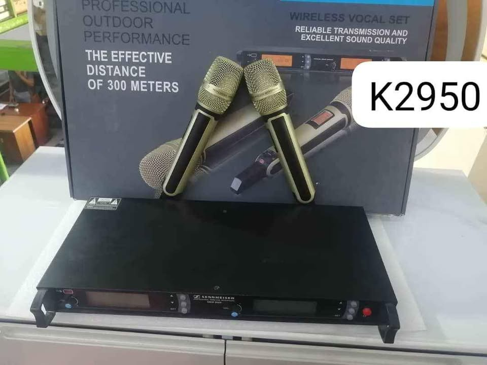 New wireless mic  silver