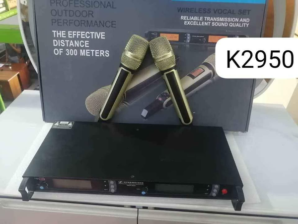 New wireless mic  silver