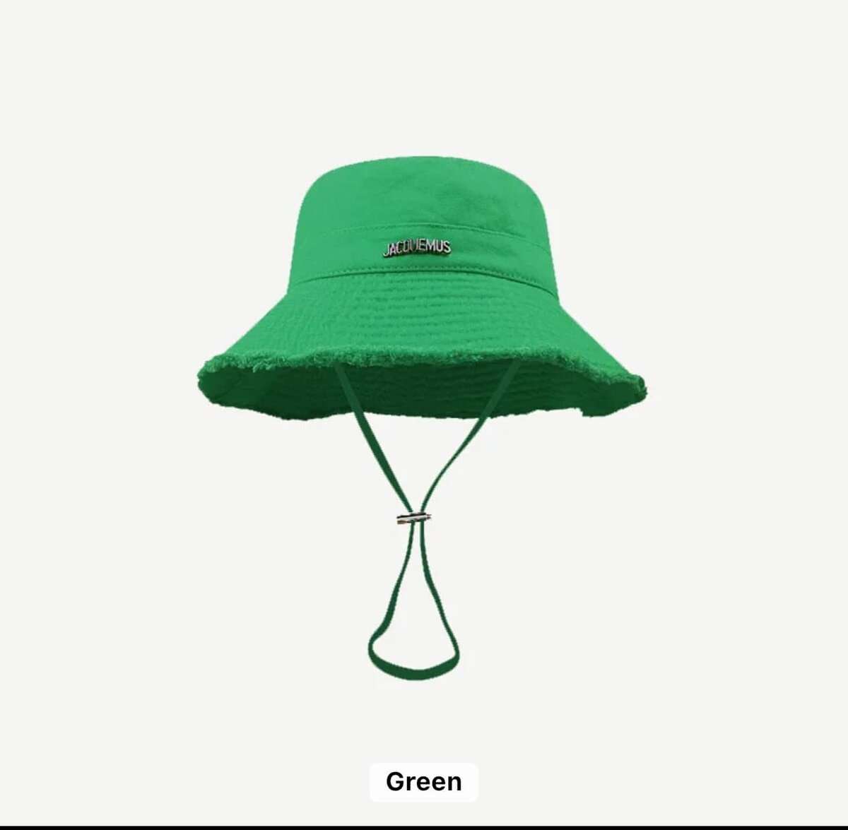 The Green Panama hat