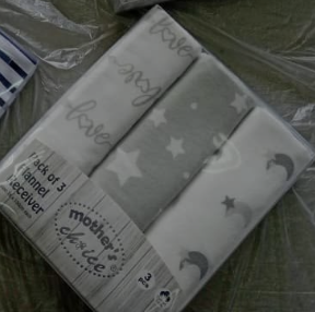 Mothers choice Baby Swaddle Pack of 3 