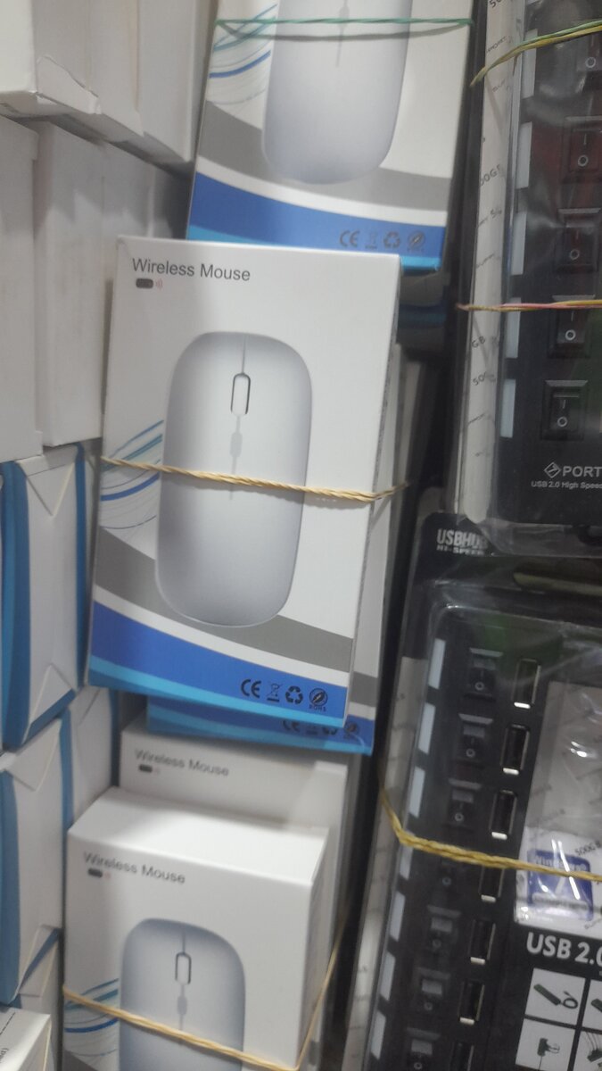 Souris sans fil ergonomique