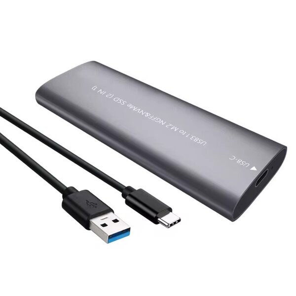 BOÎTIER DISQUE DUR SSD M.2 NVMe / NGFF TYPE C