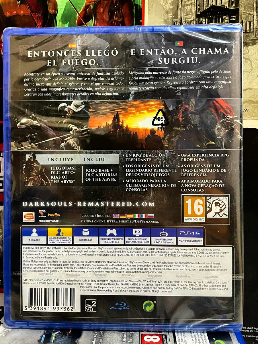 Cd ps4 Dark Souls Remastered