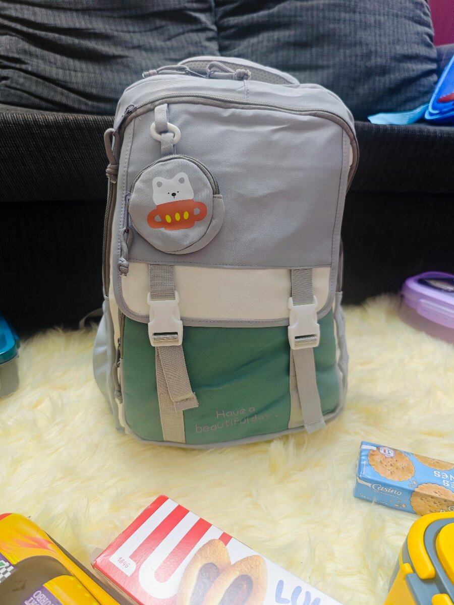 Cartable enfant avec motifs