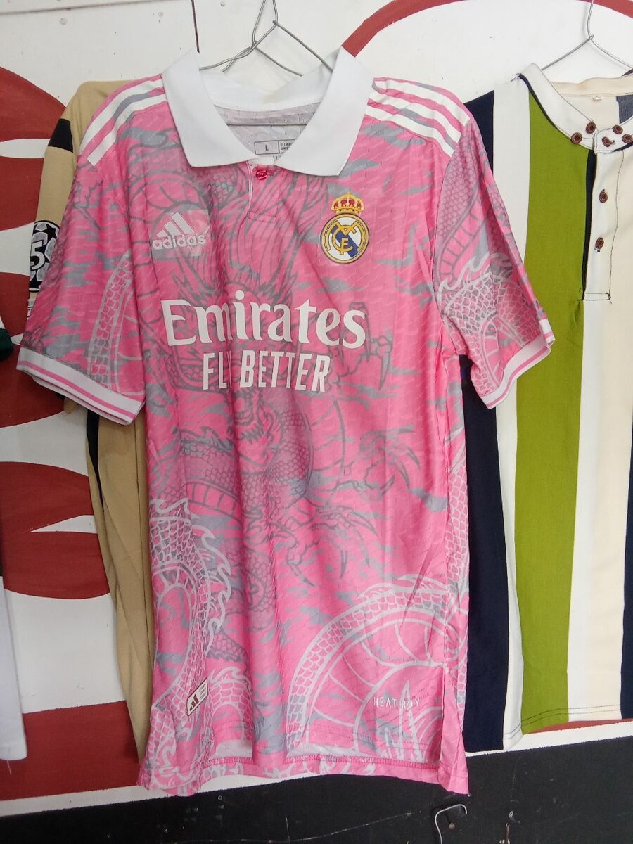 Maillot Real Madrid Rose
