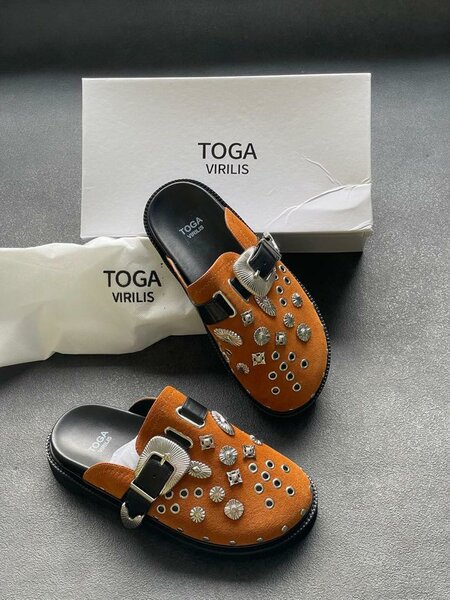 Sandales à Boucles Toga Virilis Brillantes