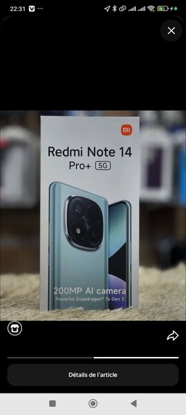 Redmi note 14 pro plus 12/512