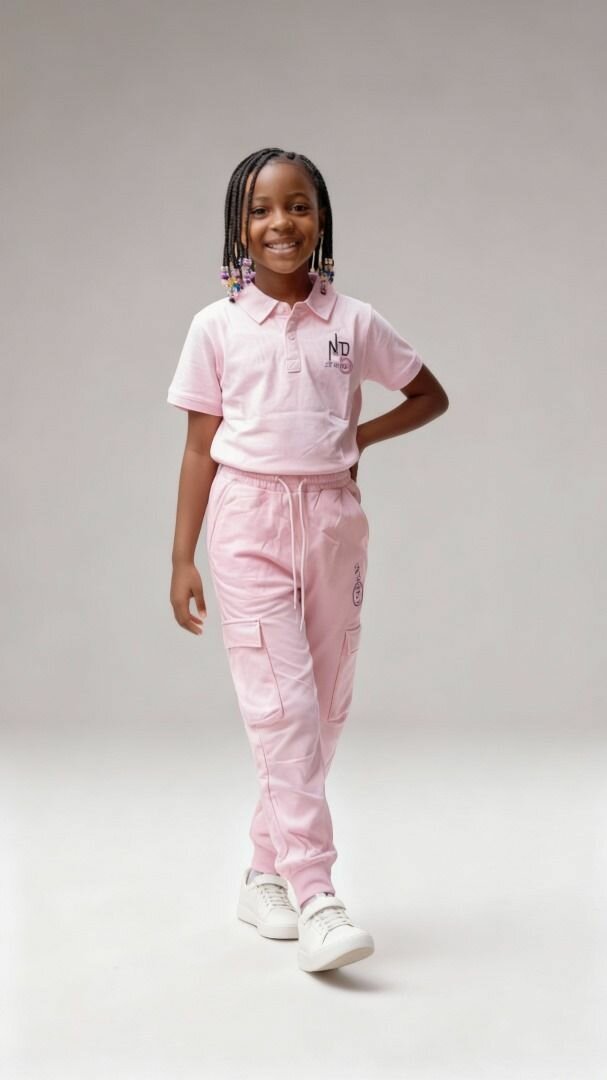 Ensemble rose pour fille