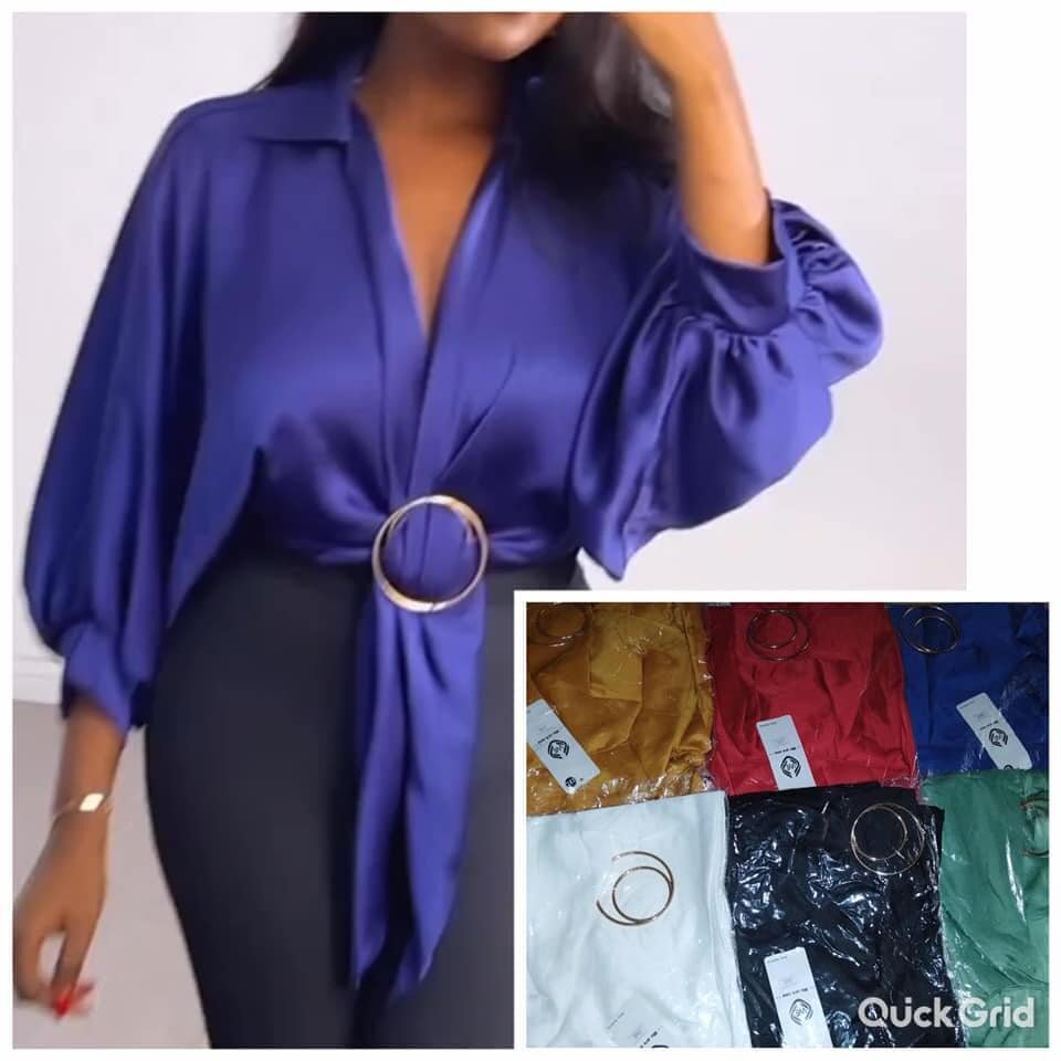 Belle chemise pour femme de haute qualité violet