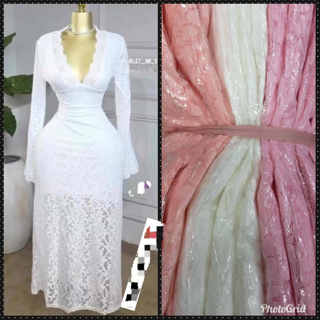 Robe élégante en dentelle