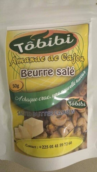 Noix de cajou au beurre salé