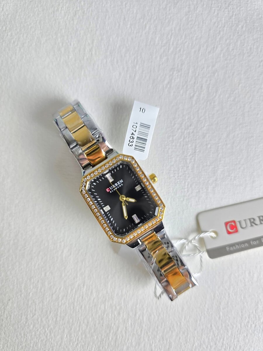 Montre en acier inoxydable élégante