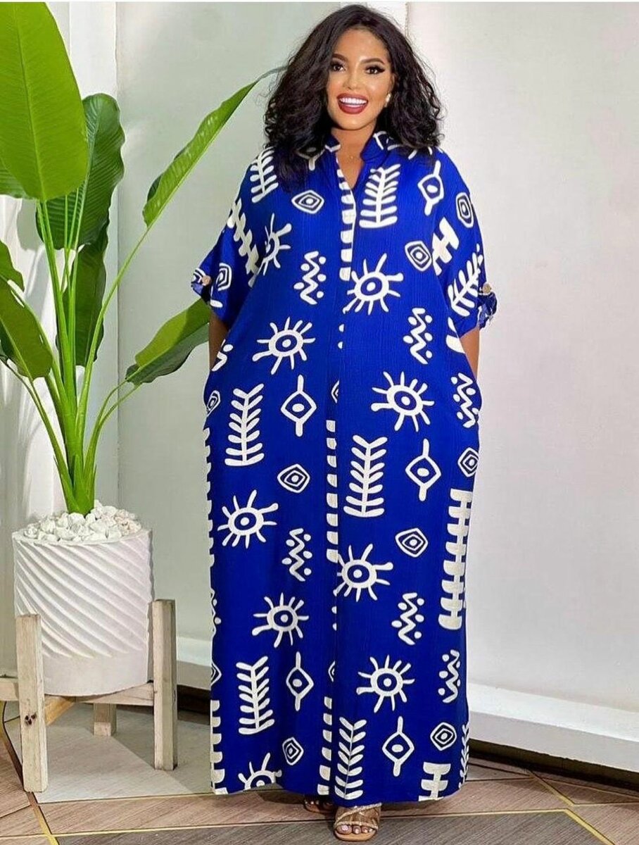 Robe longue bohème ethnique