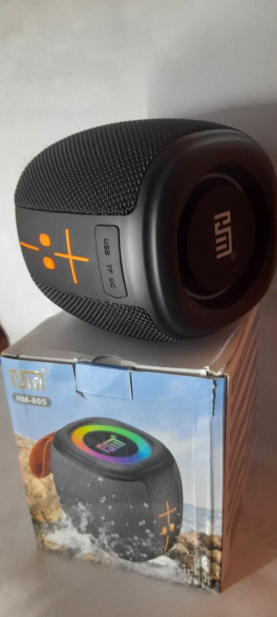 Haut-parleur Bluetooth étanche LED