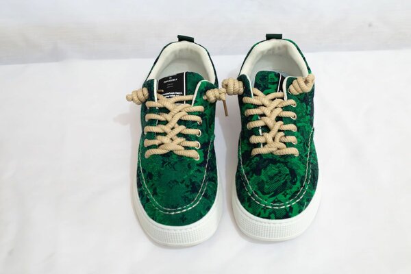 Sneakers tendance en velours