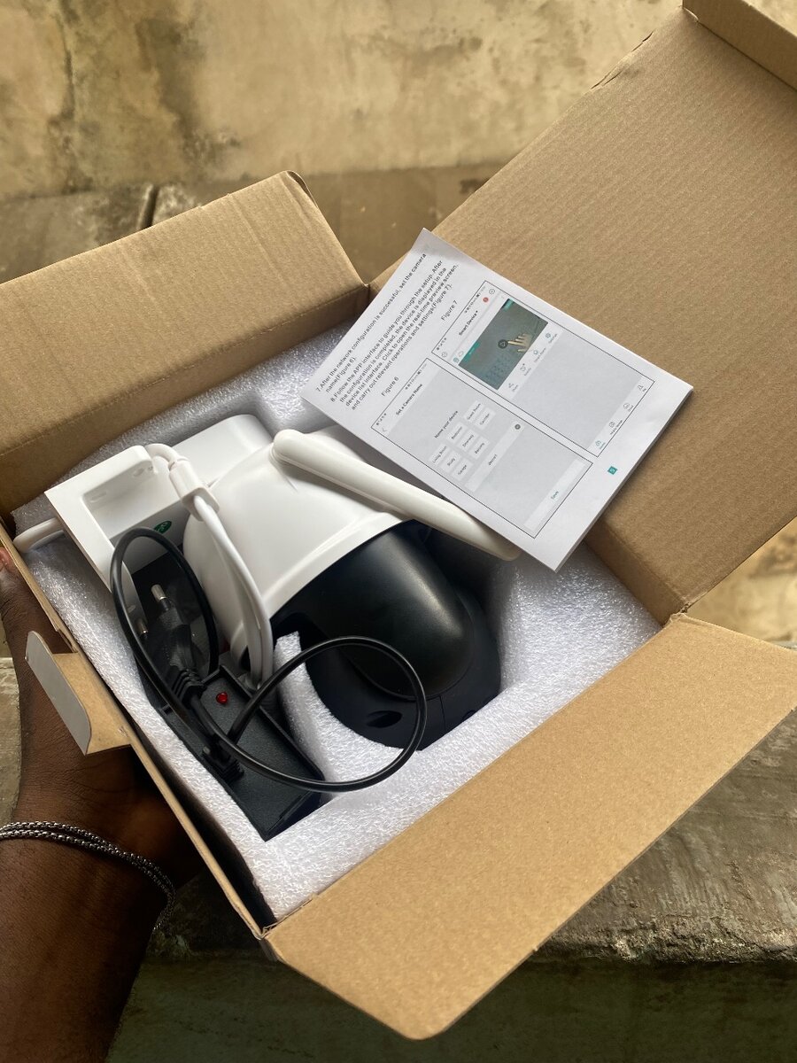 Caméra wifi double objectif