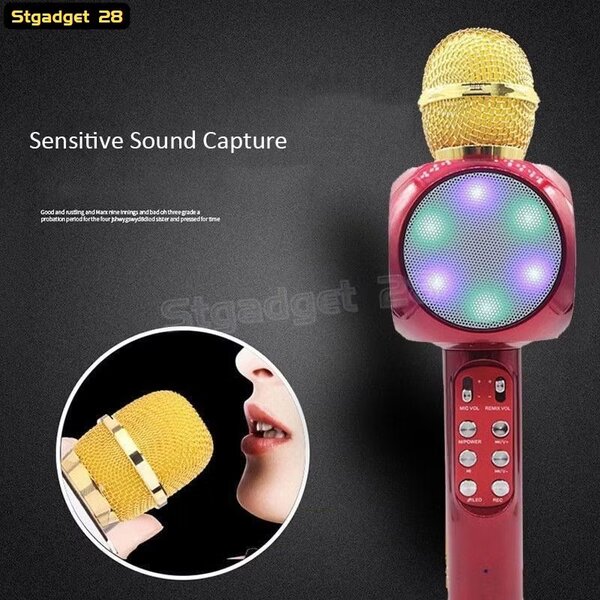 WSTER WS1816 Big Bluetooth Microphone - Perfect for Karaoke