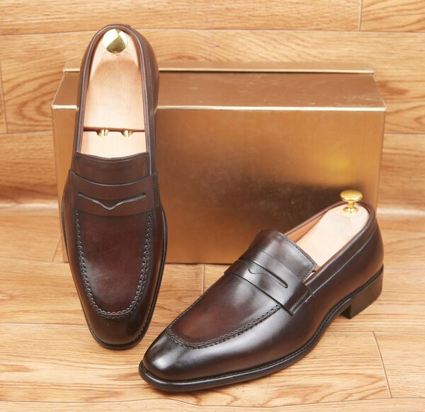 Mocassins en cuir élégants pour hommes