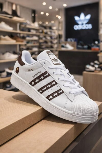 Adidas Superstar x BAPE