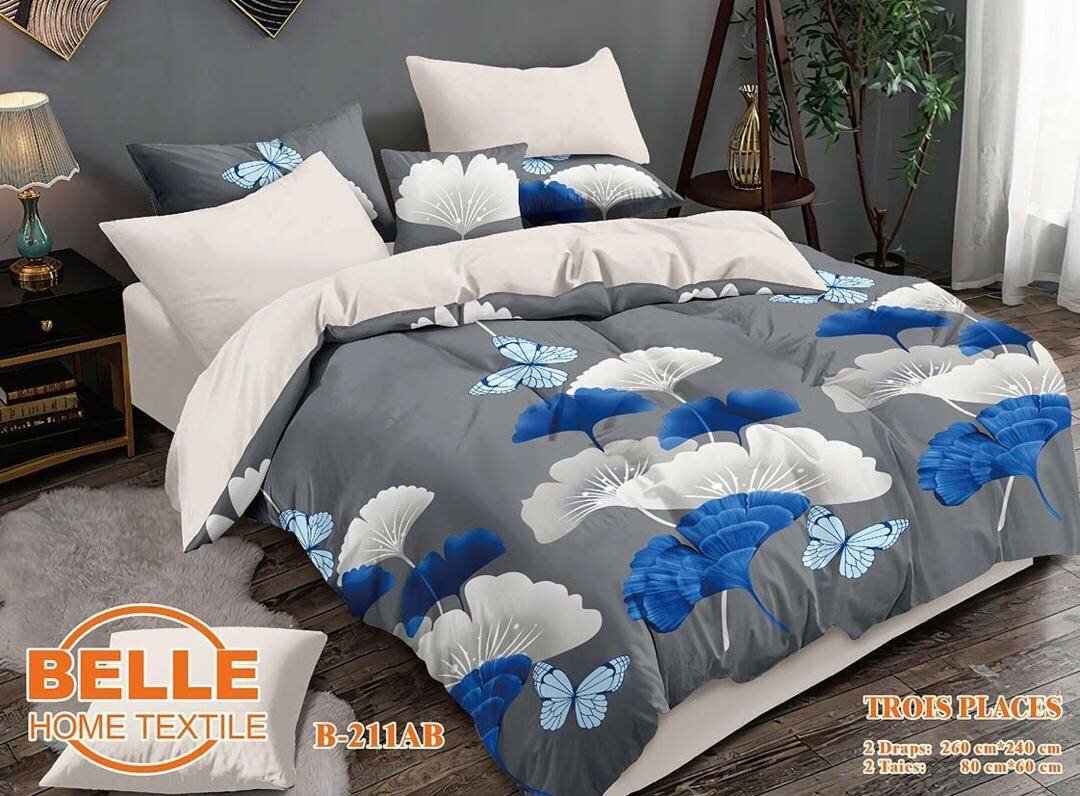 2 draps 2 taies d'oreillers