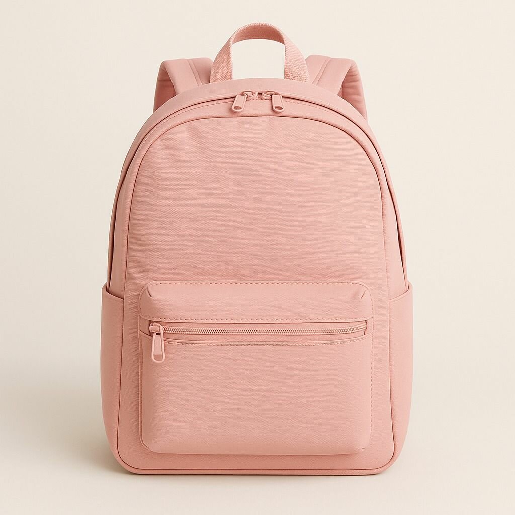 Sac à dos rose élégant