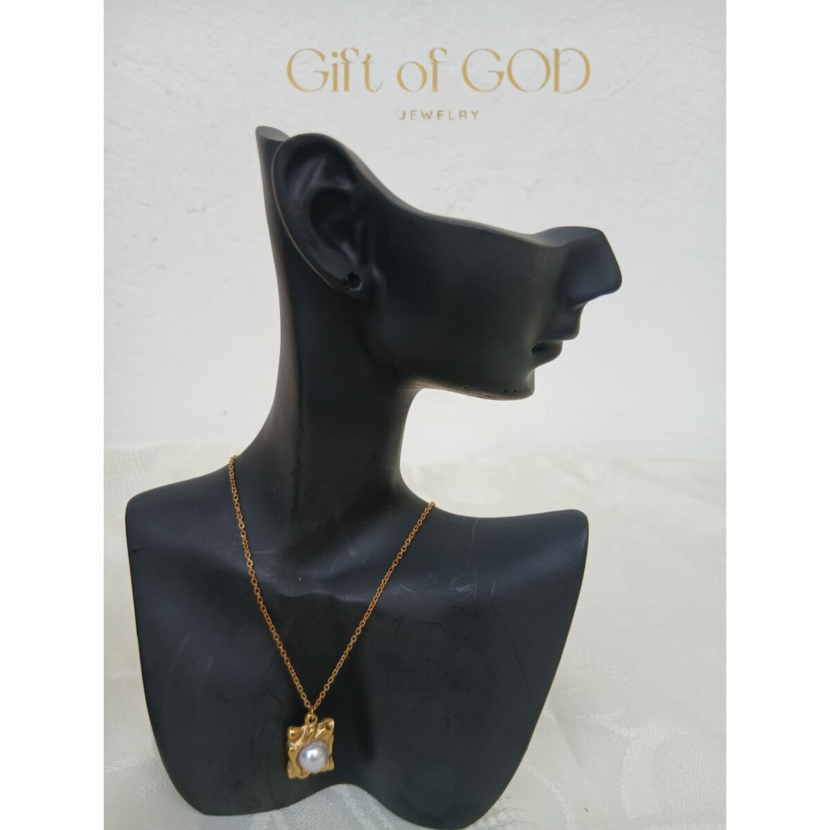 Collier Perle Élégant Or