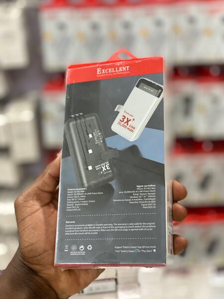 Excellent power bank 20000mAh