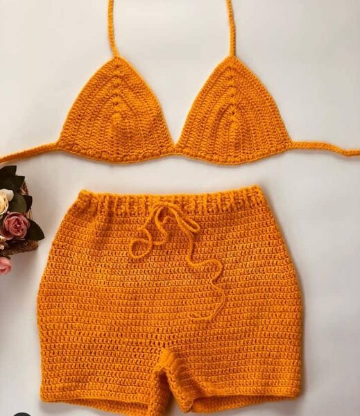 Crochet swimwear/ outwear