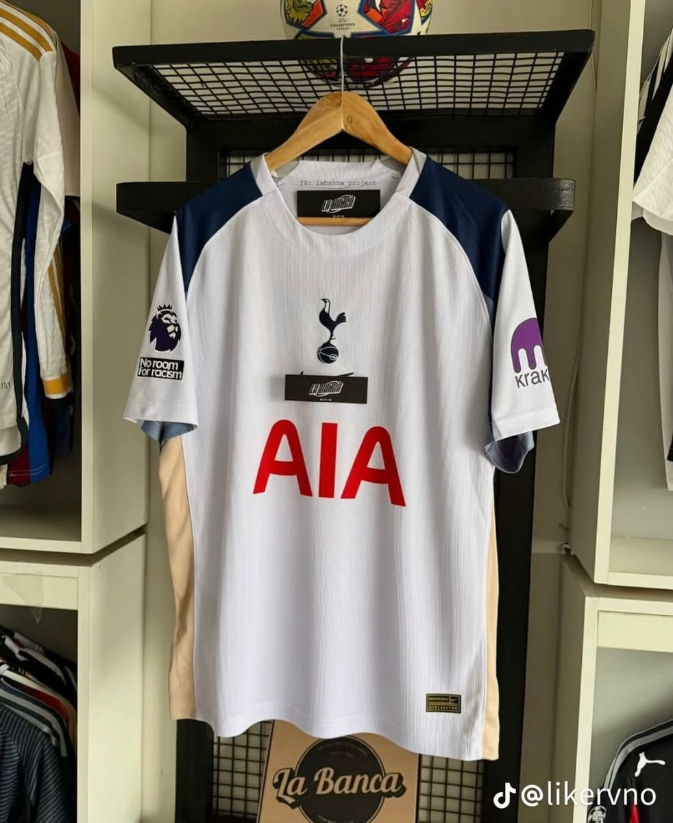 Maillot de football blanc