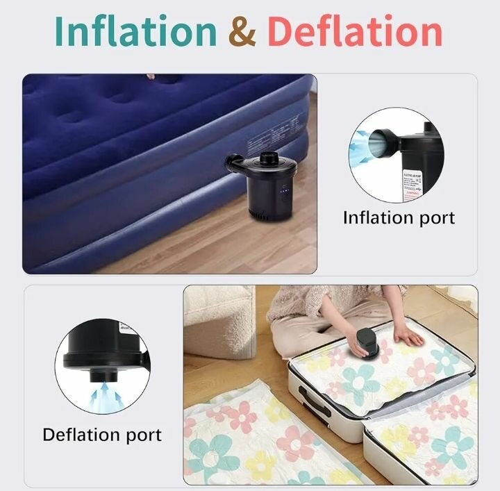 Pompe à air électrique portable